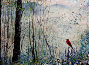 A Time For Birdsong — 48" x 36" acrylic on canvas, $6,800