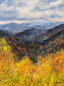 Sherrill Gap  Cove – 24" x 18" oil on canvas, $4,500